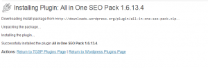 TGSP Sample Installation image9 300x98 Free Traffic Getting SEO Plugin Installation