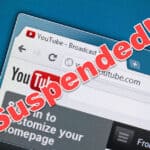 youtube suspension