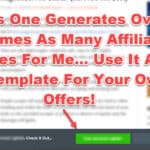 this affiliate popup offer generates 3 times as many sales